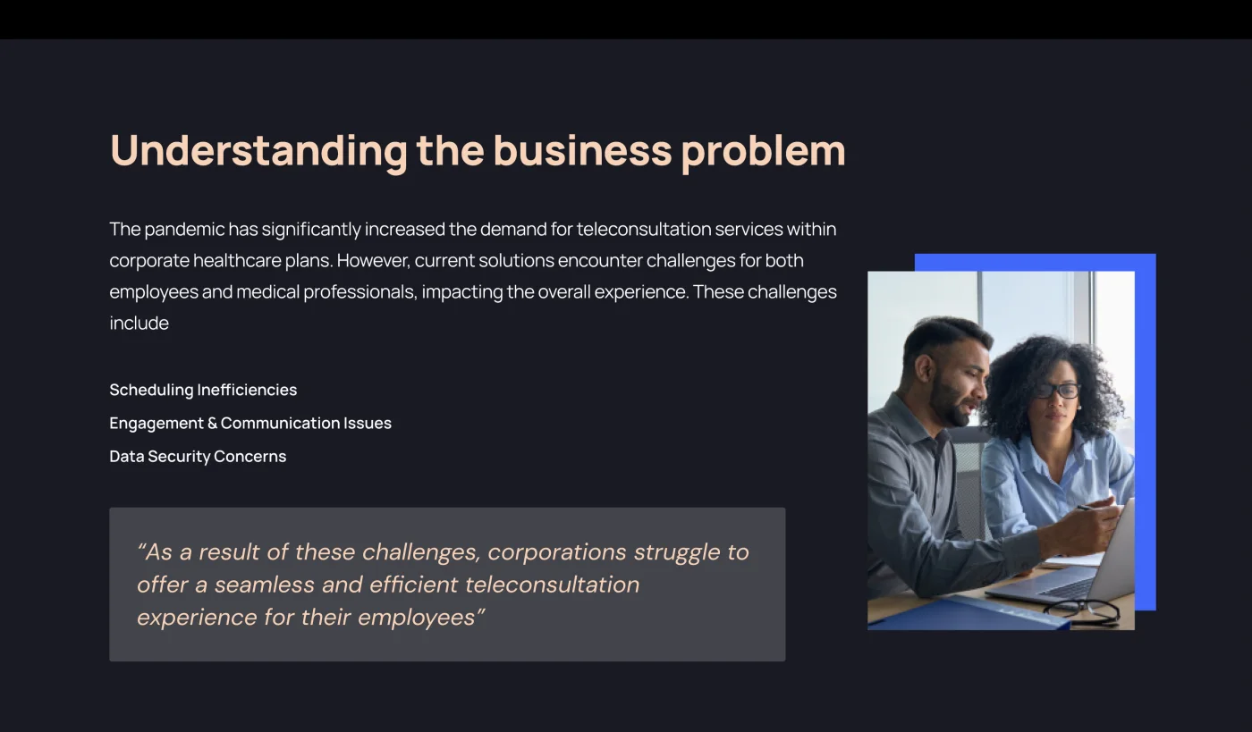 Understanding the business problem